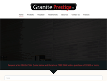 Tablet Screenshot of graniteprestige.com